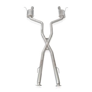 Dodge Durango Performance Exhaust - Stainless Works - Redline Catback w/ 4in Tips - Polished - `11-`20 Dodge Durango Performance Exhaust - Stainless Works - Redline Catback w/ 4in Tips - Polished - `11-`20